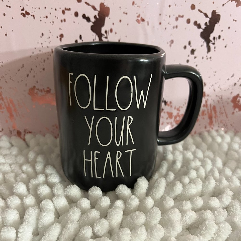New Rae Dunn "Follow Your Heart" Mug.